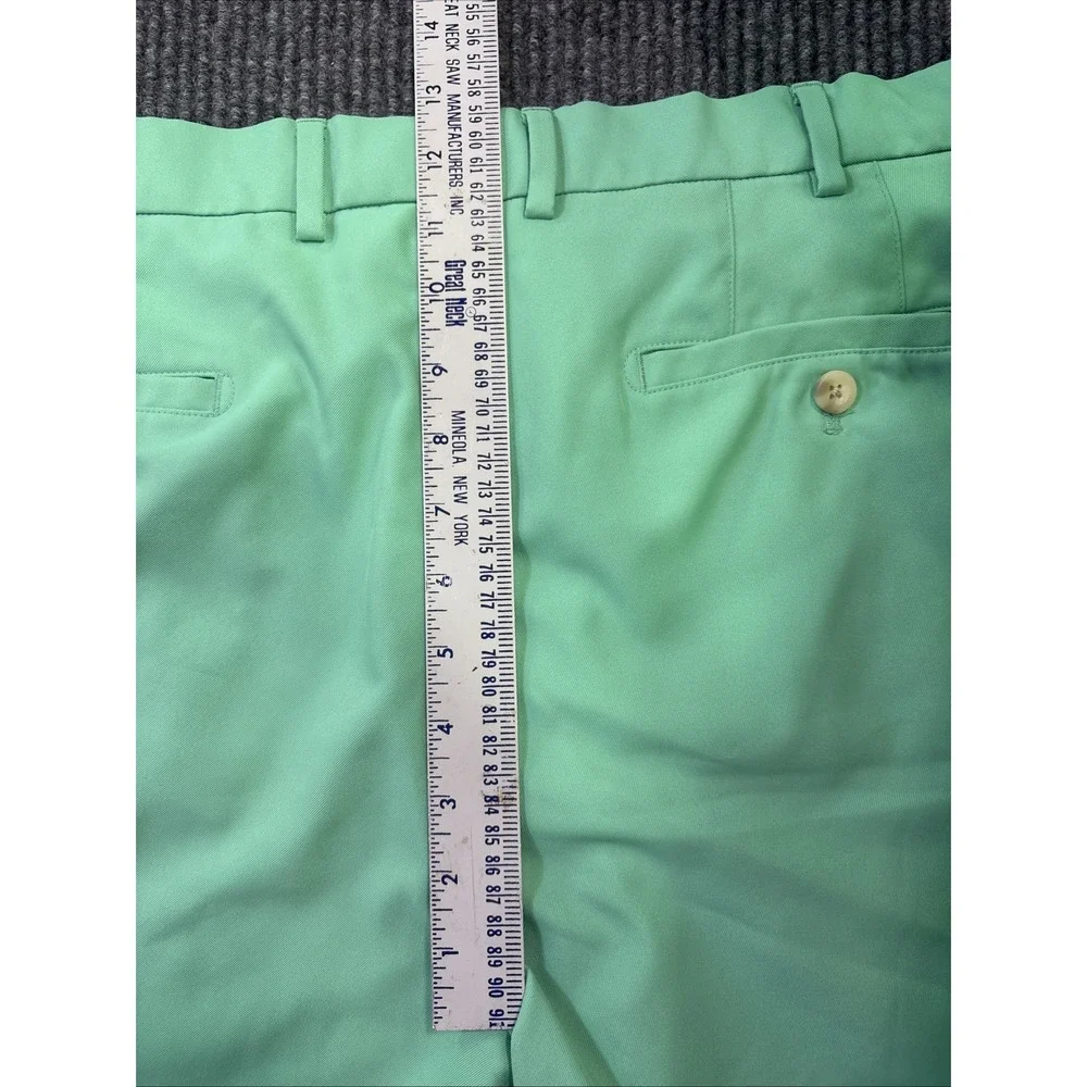 Peter Millar Shackleford Shorts Mens 38 Performance Hybrid bright green Stretch